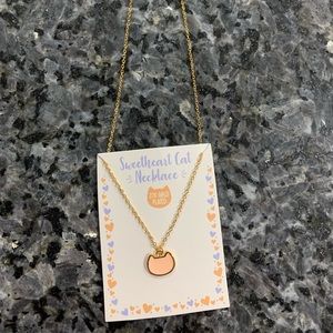 22K Gold plated Sweetheart Cat necklace